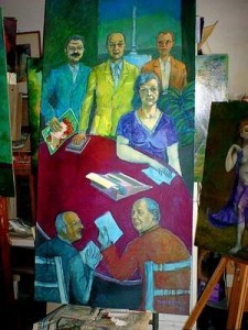 Quadro di Music Red. Parentesi